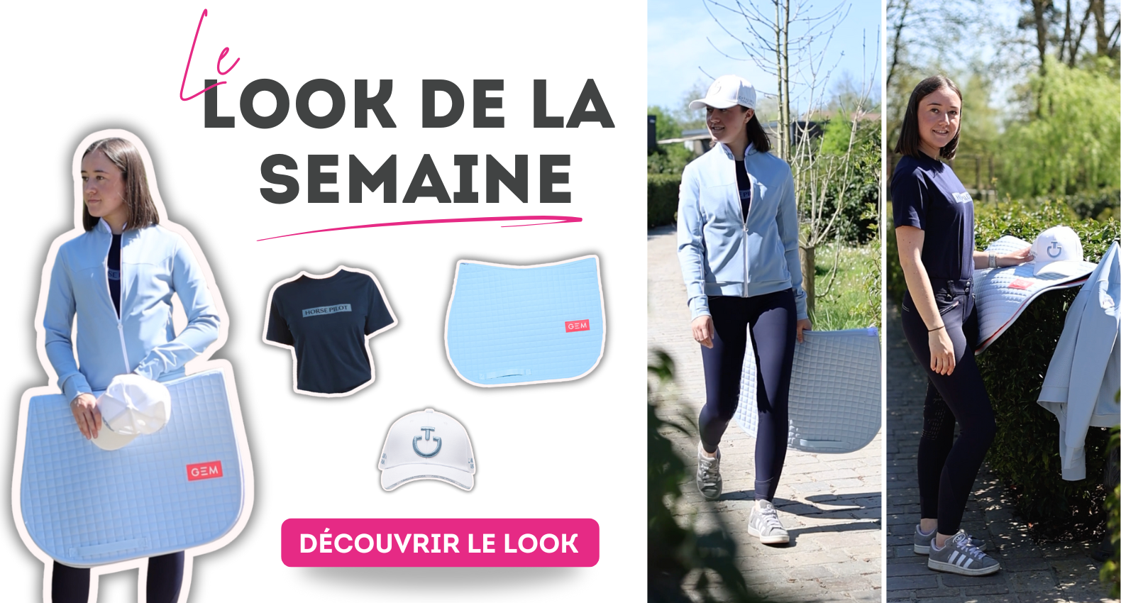 Look de la semaine 9 West Cheval Mobile